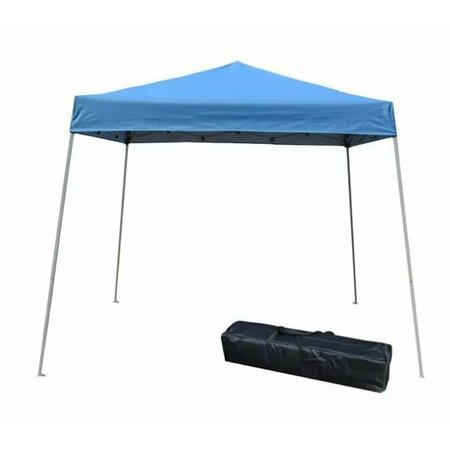 IMPACT CANOPY Slant Leg Canopy, 10 FT x 10 FT  with Carry Bag, Blue 040000003